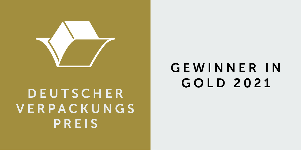Deutscher Verpackungspreis - Gewinner in Gold 2021